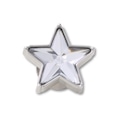 Jibbitz™ Estrela Brilhante De Gema Prateada Único - Unissex BRANCO