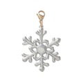 Jibbitz™ Pingente de Floco de Neve Único - Unissex BRANCO