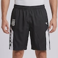 Bermuda Diadora Ponte Preta Comissão 2025 Masculina PRETO
