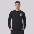 Camisa Grêmio Manga Longa Masculina PRETO