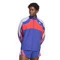 Jaqueta de Corrida adidas Adizero Archive Masculina AZUL ESC/VERMELHO