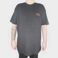 Camiseta MCD Regular Cortado Oversized - Masculina PRETO