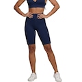 Bermudão Suplex Liso Vekyo - Feminino AZUL ESCURO