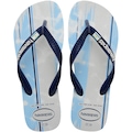 Chinelo Top Nations Copa do Mundo 2026 Havaianas - Unissex BRANCO/AZ ESC/AZ CLA