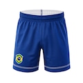 Calção do Brasil Símbolo Braziline - Infantil AZUL