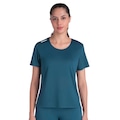 Camiseta Olympikus Corre Oceano - Feminina AZUL ESCURO