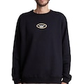 Moletom Hang Loose Careca Retro - Masculino PRETO
