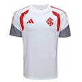 Camiseta do SC Internacional Concentração 26 adidas - Masculina BRANCO
