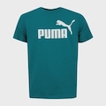 Camiseta Puma Ess No. 1 Logo Infantil VERDE