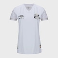 Camisa do Santos Oficial 1 2026 Umbro Feminina - Torcedora BRANCO