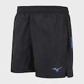 Bermuda Mizuno Run Easy 5 Masculina PRETO