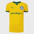 Camisa do Palmeiras III 2025 Puma Masculina - Torcedor AMARELO