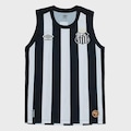 Camiseta Regata do Santos Oficial II 2026 Umbro Masculina PRETO