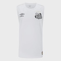 Camiseta Regata do Santos Umbro Oficial 1 2026 Masculina BRANCO