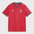 Camisa Puma Portugal I 2026 Infantil VERMELHO