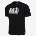 Camiseta Corinthians Nike Pride Masculina PRETO/BRANCO