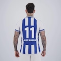 Camisa do Avaí I 24/25 11 Alef Manga Volt Masculina AZUL