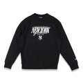 Blusão de Moletom New Era Fleece Tops New York Yankees MLB Masculina PRETO