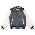 Jaqueta New Era Bomber Los Angeles Dodgers MLB Masculina CINZA