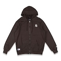 Blusão de Moletom New Era Canguru Aberto New York Yankees MLB Masculino MARROM