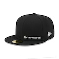 Bone New Era 59FIFTY New Era Branded Masculino PRETO
