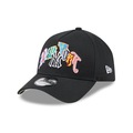 Bone New Era 9FORTY A-FRAME SNAPBACK New York Yankees Masculino PRETO