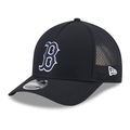 Bone New Era 9FORTY M-Crown A-frame Boston Red Sox Batting Practice Masculino AZUL