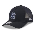 Bone New Era 9FORTY M-Crown A-Frame New York Yankees Batting Practice Masculino AZUL