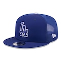 Bone New Era 9FIFTY MLB Los Angeles Dodgers Batting Practice Masculino AZUL