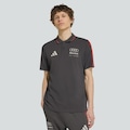 Camiseta Adidas Polo DNA Audi Masculina CINZA
