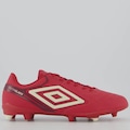 Chuteira de Campo Adulto Umbro Master Class Club VERMELHO