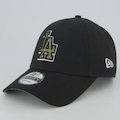 Boné New Era MLB Los Angeles Dodgers Olive 940 M-Crown PRETO