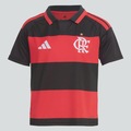 Camisa do Flamengo I 26/27 adidas Infantil PRETO