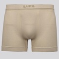 Cueca Boxer Lupo Microfibra sem Costura Seamless Masculina BEGE