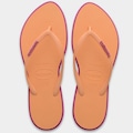 Chinelo Havaianas Slim Point - Feminino LARANJA/ROXO