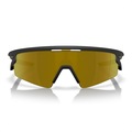 Óculos de Sol Unissex Oakley Sphaera Strike Prizm 24K Polarized CINZA ESC/AMAREL CLA
