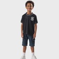 Camiseta do Corinthians Braziline - Infantil PRETO