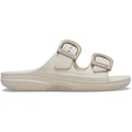 Sandália Unissex Crocs Saturday Enamel Buckle Sandal BEGE