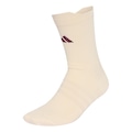 Meia Cano Médio adidas com Amortecimento - Adulto BRANCO/VINHO