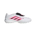 Chuteira Society Adulto adidas com Língua Dobrável Predator Pro BRANCO/ROSA