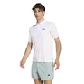 Camisa Polo adidas Workout Essentials Base - Masculina OFF WHITE
