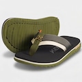 Chinelo Kenner Kivah Colors Masculino PRETO/VERDE
