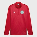 Blusa de Treino Puma Palmeiras Warm SE Masculina VERMELHO