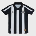 Camisa do Santos Oficial II 2026 Umbro Infantil PRETO