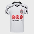 Camisa Polo Corinthians Retrô 1998 Coimbra Masculina BRANCO