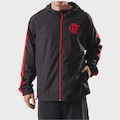 Jaqueta Corta Vento do Flamengo Braziline  - Masculino PRETO