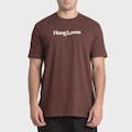 Camiseta Hang Loose Typo - Masculina MARROM