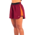 Shorts Poker Runner Vida - Feminino VINHO