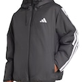 Jaqueta adidas Essentials 3-Stripes - Masculina PRETO/BRANCO