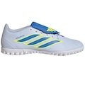 Chuteira Society Infantil adidas Predator Club CINZA